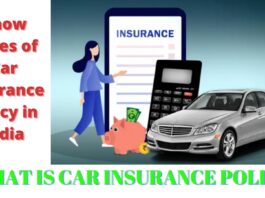 Know Types of Car Insurance Policy in India