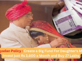 LIC Kanyadan Policy : Create a Big Fund For Daughter's Marriage, invest just Rs 3,600 a Month and Buy 27 Lakhs