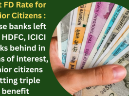 Best FD Rate for Senior Citizens : These banks left SBI, HDFC, ICICI banks behind in terms of interest, senior citizens getting triple benefit