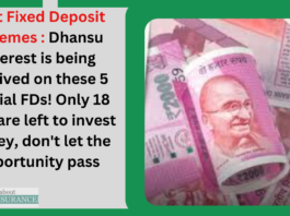 Best Fixed Deposit Schemes : Dhansu interest is being received on these 5 special FDs! Only 18 days are left to invest money, don't let the opportunity pass