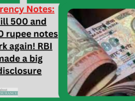 Currency Notes: Will 500 and 1000 rupee notes work again! RBI made a big disclosure