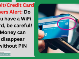 Debit/Credit Card Users Alert: Do you have a WiFi card, be careful! Money can disappear without PIN