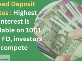 Fixed Deposit Rates : Highest interest is available on 1001 days FD, investors compete