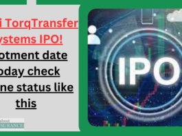 Divgi TorqTransfer Systems IPO! allotment date today check online status like this