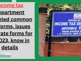 Income tax department canceled common ITR forms, issues separate forms for FY2023, know in details