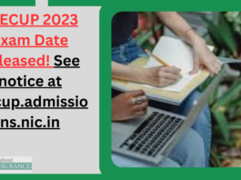 JEECUP 2023 Exam Date Released! See notice at jeecup.admissions.nic.in