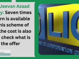 LIC Jeevan Azaad Policy: Seven times return is available in this scheme of LIC, the cost is also less, check what is the offer