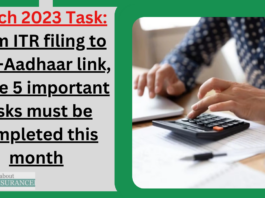 March 2023 Task: Big News! From ITR filing to PAN-Aadhaar link, these 5 important tasks must be completed this month