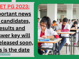 NEET PG 2023 : Important news for candidates, results and answer key will be released soon, this is the date