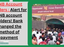 PNB Account Holders : Alert for PNB account holders! Bank changed the method of payment