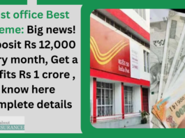 Post office Best scheme: Deposit Rs 12,000 every month, Get a profits Rs 1 crore , know here complete details