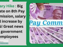 Salary Hike : Big update on 8th Pay Commission, salary will increase by 44%! Great news for government employees