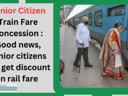 Senior Citizen Train Fare Concession : Good news, senior citizens will get discount in rail fare