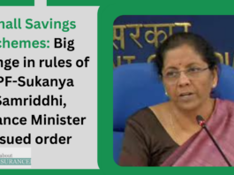 Small Savings Schemes: Big change in rules of PPF-Sukanya Samriddhi, Finance Minister issued order